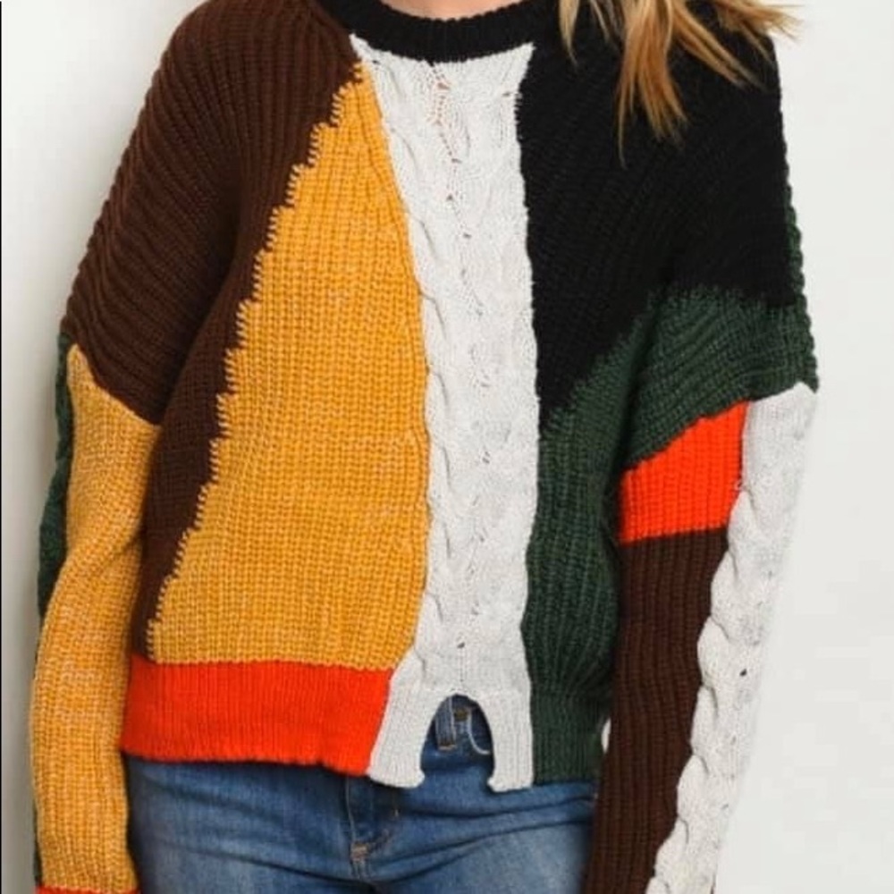 Mixed Up Sweater ✨Brand New Retail✨